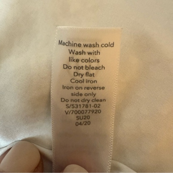 Athleta | White / Tan | Zephyr Print Tank Top | Sz M - Picture 10 of 11